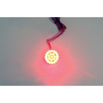 BULB LED CLSTR 1.25"RED