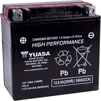 YUASA Aku YTX14H-BS .69LTR