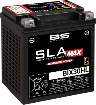 BATTERY BS BIX30HL SLA-MAX