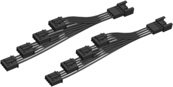 SPLITTER 4WAY REAR LTS.