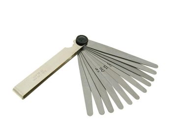 feeler gauge with 13 blades 0.05-1.00mm