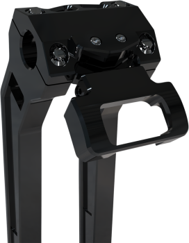 GAUGE MNT BLK SOFTAIL M8