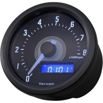VELONA60 TACHOMETER 8000RPM BK
