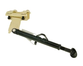side stand / kickstand adjustable black for Peugeot Ludix