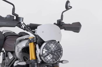 WINDSCREEN SCRAMBLER 400X SILV