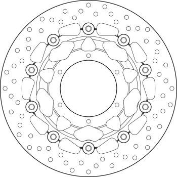 Brembo Serie Oro brakedisc floating