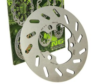 Brake disk, Rear, Outer Ø 180mm, Aprilia / Derbi / Gilera / Rieju, 50cc with gea