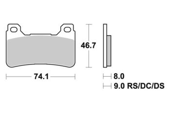 Sbs Brakepads Sintered