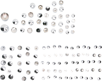 COVERS BOLT 09-14 FL CHR