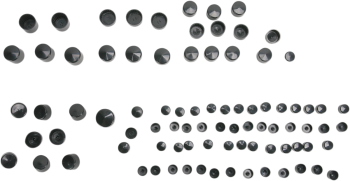 COVERS BOLT 99-05 FXD BLK