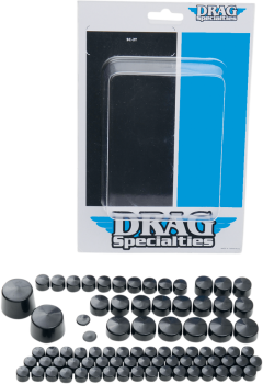 COVERS BOLT 07-10FXST BLK