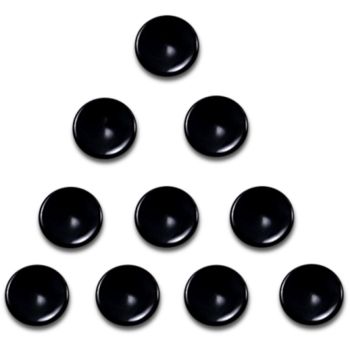 COVER BOLT 1/4 BTN ALN BK