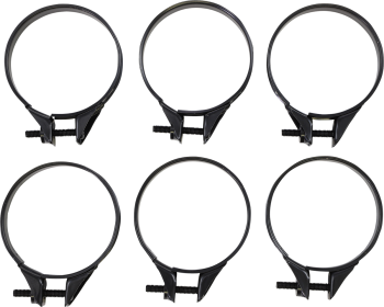 CLAMP CARB 49-51MM 6-PK