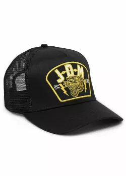 HAT TRUCKER TIGER BK/YL