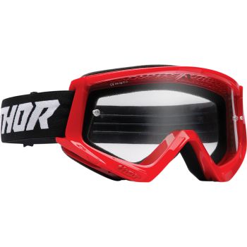 GOGGLE COMBAT RED/BLACK