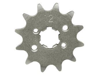 Tec-X Front sprocket, 12, Derbi Senda 00- / Aprilia RX,SX 06- / Gilera RCR 03-
