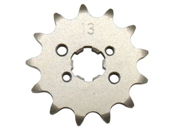 Tec-X Front sprocket, 13 teeth (420), Derbi Senda 00- / Aprilia 06- / Gilera 03-