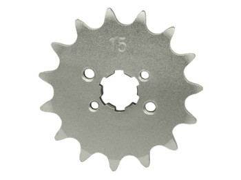 Tec-X Front sprocket, 15, Derbi Senda 00- / Aprilia RX,SX 06- / Gilera RCR 03-