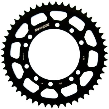 Supersprox Steel Rear sprocket KA KX80/85 Black 50