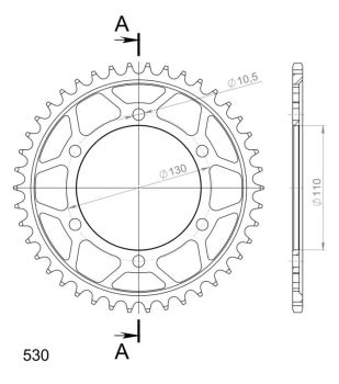 Supersprox / JT Rear sprocket 479.48