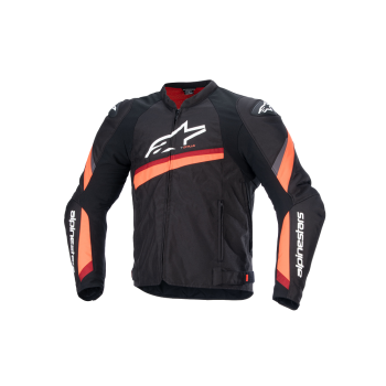 JACKET T-GP+R V4 BLACK/RED XL