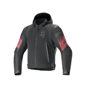 JACKET ZACA VENOM BK/RD L