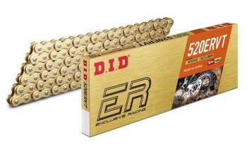 D.I.D 520ERVT G&G Chain+Connecting link (FJ) (replaces 520VT)