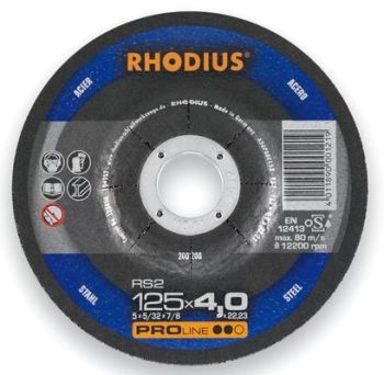 Lihvketas RS2 125x7,0x22,2 mm