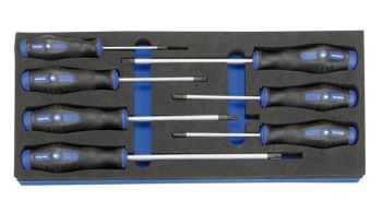 TORX kruvikeerajate komplekt, 7-osa