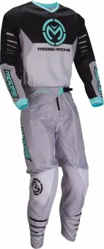 PANT QUALIFIER GRAY/TEAL 32