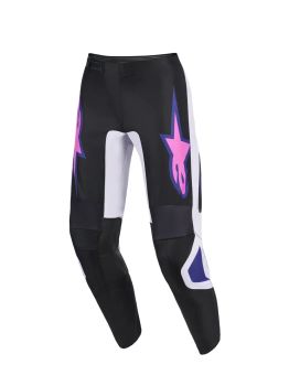 PANT FLUID GRID BLK/GY/PU 34