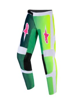 PANT YTH FLUID PORTL GRN/WH/BL