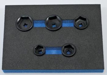 Õlifiltrivõtmete komplekt 5-osa