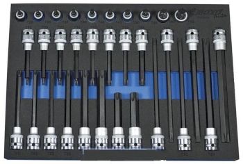 TORX-padrunite kompl 1/2", 32-osa