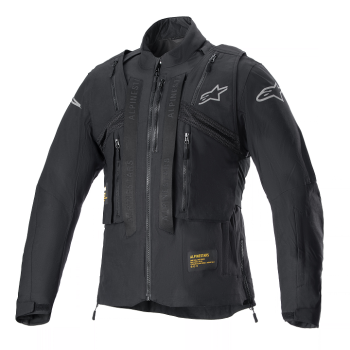 JACKET TECHDURA BLK/SILV