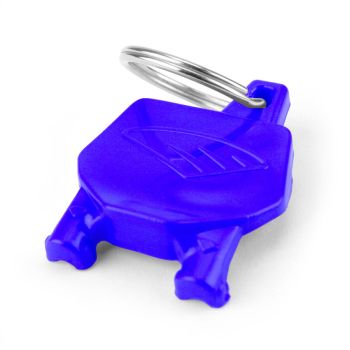 CYCRA PLATE# KEY-RING BL