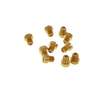 Main Jet, # 102 , Round, 5mm, Fits: Dellorto