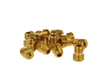 Main Jet, # 62 , Round, M4, Fits: Keihin