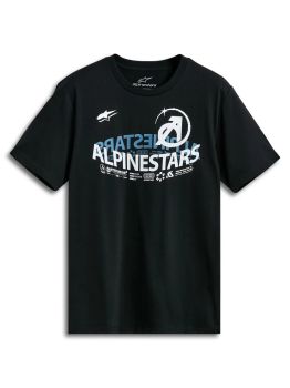 TEE SS CSF SEMICIRCLE BLACK M
