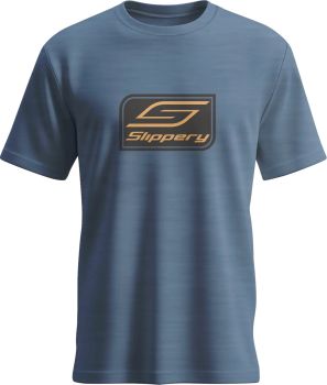 TEE SLIPPERY CREST HEATHERED N
