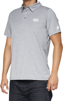 POLO CORPO HTR GY/WH XL