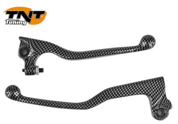 TNT Lever set, Carbon-style, Yamaha DT 50 R, SM, Yamaha DT 50 X