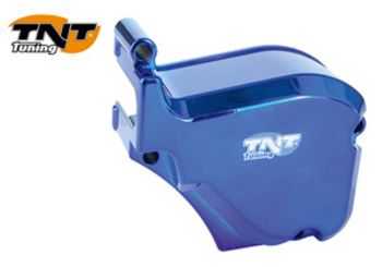 TNT Oil pump cover, Blue, Derbi Senda 06->