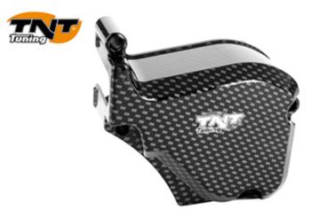 TNT Oil pump cover, Carbon-style, Derbi Senda 06->