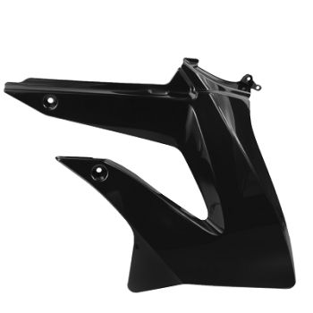 Radiator cover Right Black Derbi Senda DRD X-Treme 11-17 Gilera RCRSMT 11-