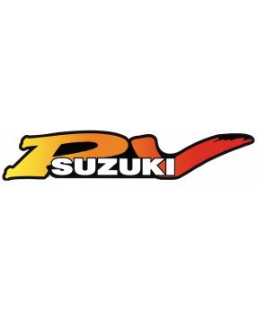 Tec-X Deco kit, White/Orange, Suzuki PV50