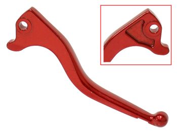 Tec-X Brake lever, Red, Derbi Senda 11- / Gilera RCR,SMT 11-