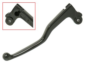 Tec-X Clutch lever, Black, Derbi Senda DRD Pro / Yamaha DT 50 R,SM,X 03-