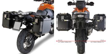 Givi Tubular pannier holder for Trekker Outback KTM 1050/1290 Adventure (15)