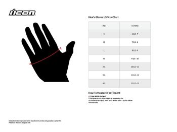 GLOVE ANTHEM 3 BL 3X